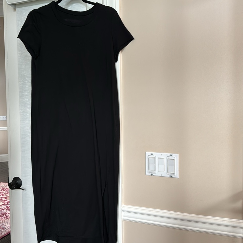 Frank and eileen black tee dress size medium